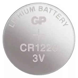 Baterie lithiová, CR1220, 3V, GP, blistr, 1-pack