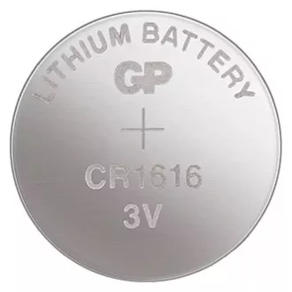 Baterie lithiová, CR1616, 3V, GP, blistr, 1-pack