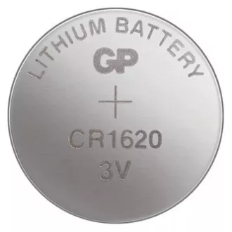GP Jednorázová lithiová baterie CR1620, 5-pack