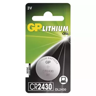 GP Jednorázová lithiová baterie CR2430, 1-pack