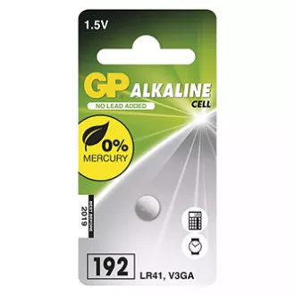 GP Jednorázová alkalická baterie LR41, 1-pack