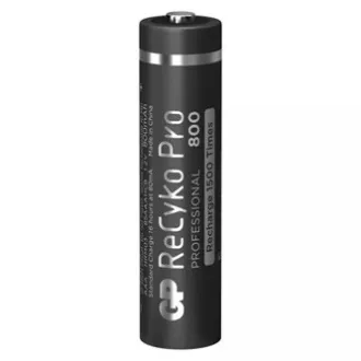 Nabíjecí baterie, AAA (HR03), 1.2V, 800 mAh, GP, papírová krabička, 4-pack, ReCyko Pro