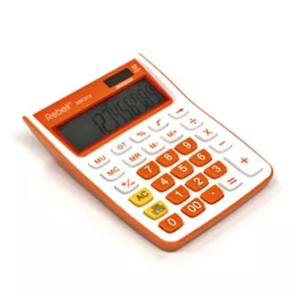 Rebell Kalkulačka RE-SDC912OR BX, oranžová, stolní, dvanáctimístná