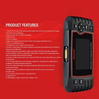 Diagnostika iCarsoft FR V2.0 pro Peugeot / Citroen / Renault / Dacia