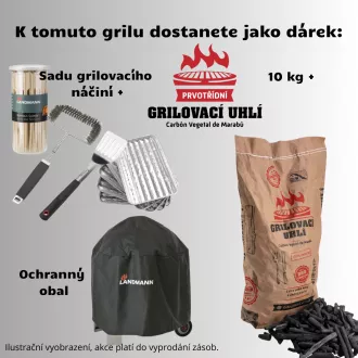 Landmann Kotlový gril na dřevěné uhlí 57 cm Landmann Kotlový gril na dřevěné uhlí 57 cm