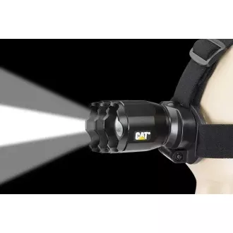 Caterpillar Dobíjecí zaostřovací čelovka LED