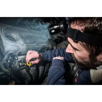 Caterpillar Dobíjecí zaostřovací čelovka LED