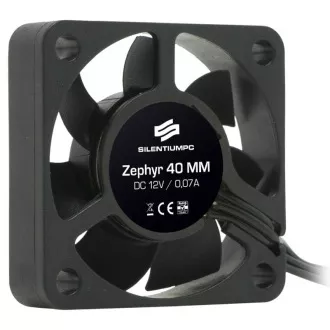 SilentiumPC přídavný ventilátor Zephyr 40/ 40mm fan/ ultratichý 18,7 dBA SilentiumPC přídavný ventilátor Zephyr 40/ 40mm fan/ ultratichý 18,7 dBA