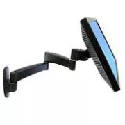 ERGOTRON 200 Series Wall Mount Arm, 2 Extensions, 24" LCD, černý