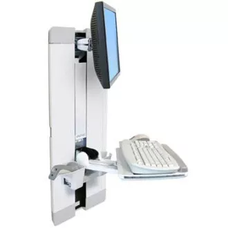 ERGOTRON StyleView® Vertical Lift, Patient Room (bílý), držák na zeď posuvný, monitor, klávesnice ,+ přísl. ERGOTRON StyleView® Vertical Lift, Patient Room (bílý), držák na zeď posuvný, monitor, klávesnice ,+ přísl.