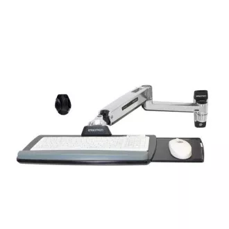 ERGOTRON LX Sit-Stand Keyboard Arm, POLISHED, flexibilní držák na zeď pro klávesnici a myš ERGOTRON LX Sit-Stand Keyboard Arm, POLISHED, flexibilní držák na zeď pro klávesnici a myš