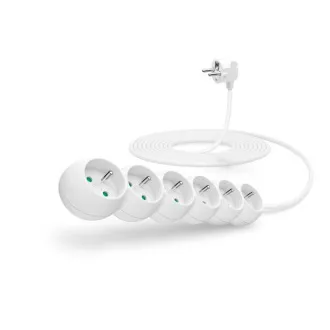 CONNECT IT prodlužovací kabel 230 V, 6 zásuvek, 3 m, bez vypínače (černý) CONNECT IT prodlužovací kabel 230 V, 6 zásuvek, 3 m, bez vypínače (černý)