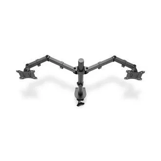 Digitus držák na dva monitory 15-32 ", 2x 8 kg (max.), Černé VESA: 75 x 75, 100 x 100