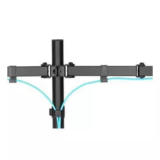 Digitus držák na dva monitory 15-32 ", 2x 8 kg (max.), Černé VESA: 75 x 75, 100 x 100