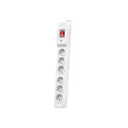 ARMAC SURGE PROTECTOR MULTI M6 1.5M 6X FRENCH OUTLETS GREY