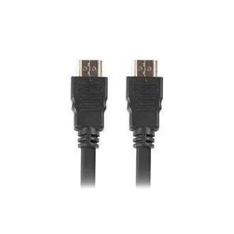 LANBERG High Speed HDMI 1.4 + Ethernet kabel, 4K@30Hz, CCS, M/M, délka 1,8m, černý, zlacené konektory