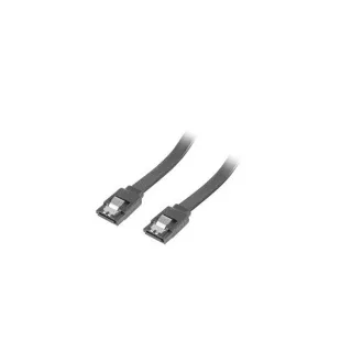 LANBERG SATA III datový kabel (6GB/S) F / F 50cm, kovová západka, černý LANBERG SATA III datový kabel (6GB/S) F / F 50cm, kovová západka, černý