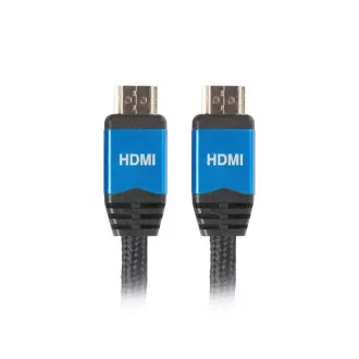 LANBERG HDMI M / M 2.0 kabel 1,8m, Cu, černý