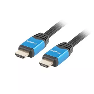 LANBERG HDMI M / M 2.0 kabel 3m, CU, černý, Premium LANBERG HDMI M / M 2.0 kabel 3m, CU, černý, Premium