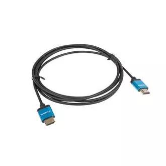 LANBERG HDMI M / M 2.0 kabel 1,8m 4K černý, slim LANBERG HDMI M / M 2.0 kabel 1,8m 4K černý, slim