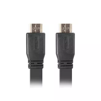 LANBERG HDMI M / M 2.0 plochý kabel 1m 4K, černý