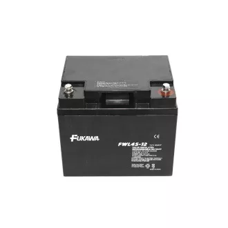 FUKAWA akumulátor FWL 45-12 (12V; 45Ah; závit M6; životnost 10let) FUKAWA akumulátor FWL 45-12 (12V; 45Ah; závit M6; životnost 10let)