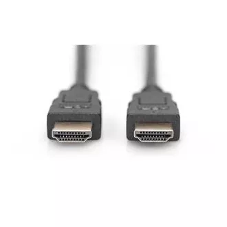 Digitus Připojovací kabel HDMI High Speed, typ A M/M, 3,0 m, Ultra HD 60p, zlatý, bl Digitus Připojovací kabel HDMI High Speed, typ A M/M, 3,0 m, Ultra HD 60p, zlatý, bl