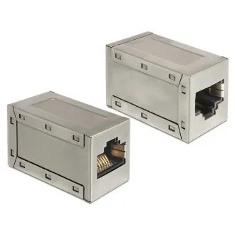 Delock spojka RJ45 samice / samice Cat.6a