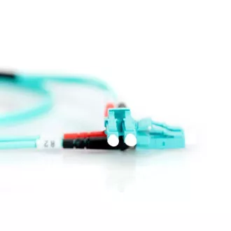 DIGITUS Fiber Optic Patch Cord, LC to LC, Multimode, OM3, 50/125 µ, Duplex Length 3m