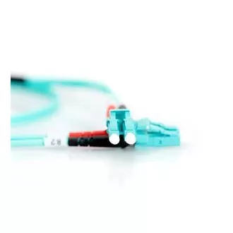 DIGITUS Fiber Optic Patch Cord, LC to LC, Multimode, OM3, 50/125 µ, Duplex Length 3m