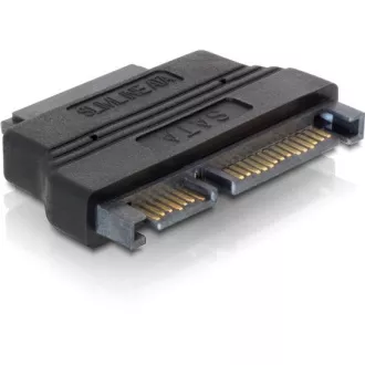 DeLock adaptér SATA 22pin samec -> Slim SATA 7+6pin samice DeLock adaptér SATA 22pin samec -> Slim SATA 7+6pin samice