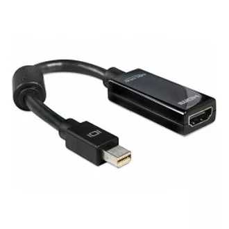 Delock adaptér DisplayPort mini (samec) na HDMI A (samice), černý