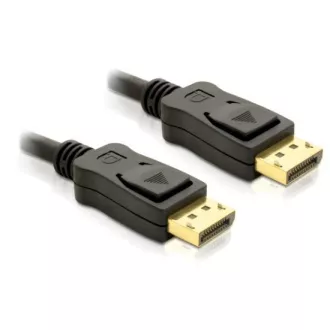 Delock kabel DisplayPort samec na Displayport samec, délka 1m Delock kabel DisplayPort samec na Displayport samec, délka 1m