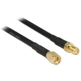 Delock Antenna Cable SMA plug > SMA jack CFD200 15 m low loss Delock Antenna Cable SMA plug > SMA jack CFD200 15 m low loss