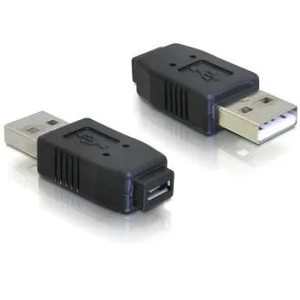 Delock redukce micro USB A+B samice na USB A samec Delock redukce micro USB A+B samice na USB A samec