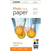 COLORWAY fotopapír/ high glossy 180g/m2, 10x15/ 100 kusů