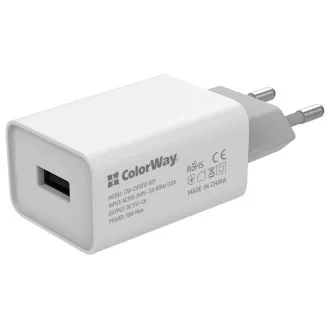 COLORWAY 1x USB/ síťová nabíječka/ 10W/ 100V-240V COLORWAY 1x USB/ síťová nabíječka/ 10W/ 100V-240V