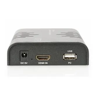 DIGITUS HDMI KVM Extender, 120 m, Full HD, 1080p přes síťový kabel (Cat 5, 5E, 6),