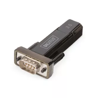 DIGITUS Převodník USB 2.0 na sériový, DSUB 9M vč. Kabelu USB A 80cm DIGITUS Převodník USB 2.0 na sériový, DSUB 9M vč. Kabelu USB A 80cm