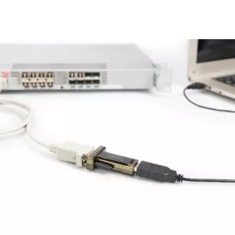 DIGITUS Převodník USB 2.0 na sériový, DSUB 9M vč. Kabelu USB A 80cm DIGITUS Převodník USB 2.0 na sériový, DSUB 9M vč. Kabelu USB A 80cm