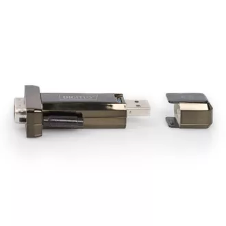 DIGITUS Převodník USB 2.0 na sériový, DSUB 9M vč. Kabelu USB A 80cm DIGITUS Převodník USB 2.0 na sériový, DSUB 9M vč. Kabelu USB A 80cm