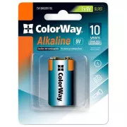 Colorway alkalická baterie 6LR61/ 9V/ 1ks v balení/ Blister