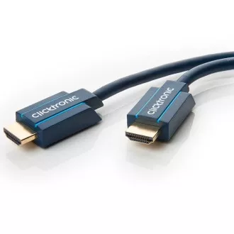 ClickTronic HQ OFC kabel HDMI High Speed s Ethernetem, zlacené, 4K@60Hz, 3m