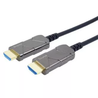 PremiumCord Ultra High Speed HDMI 2.1 optický fiber kabel 8K@60Hz,zlacené 5m PremiumCord Ultra High Speed HDMI 2.1 optický fiber kabel 8K@60Hz,zlacené 5m