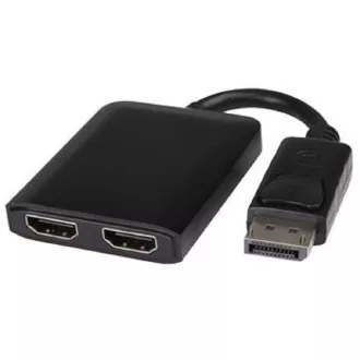 PremiumCord MST adaptér DisplayPort 1.2 - 2x HDMI, rozšíření+zrcadlení+2 obrazy, 4K*2K@60Hz PremiumCord MST adaptér DisplayPort 1.2 - 2x HDMI, rozšíření+zrcadlení+2 obrazy, 4K*2K@60Hz