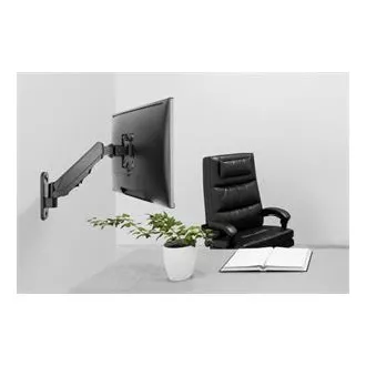 DIGITUS Nástěnný držák pro Jeden monitor plynové pružiny 17-32", 8 kg (max.), černý Vesa 75x100 DIGITUS Nástěnný držák pro Jeden monitor plynové pružiny 17-32", 8 kg (max.), černý Vesa 75x100