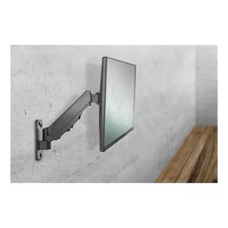 DIGITUS Nástěnný držák pro Jeden monitor plynové pružiny 17-32", 8 kg (max.), černý Vesa 75x100 DIGITUS Nástěnný držák pro Jeden monitor plynové pružiny 17-32", 8 kg (max.), černý Vesa 75x100