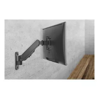DIGITUS Nástěnný držák pro Jeden monitor plynové pružiny 17-32", 8 kg (max.), černý Vesa 75x100 DIGITUS Nástěnný držák pro Jeden monitor plynové pružiny 17-32", 8 kg (max.), černý Vesa 75x100