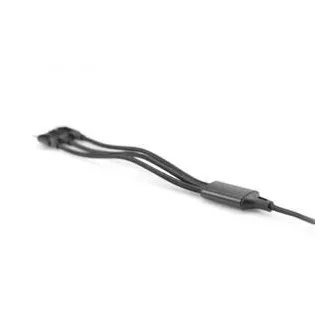 USB nabíjecí kabel, 3 v 1 , USB A - Lightning+micro B+Type-C 1m, kabel, bavlna, CE, bl USB nabíjecí kabel, 3 v 1 , USB A - Lightning+micro B+Type-C 1m, kabel, bavlna, CE, bl