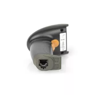 DIGITUS Ruční skener čárových kódů 1D obousměrný 200 skenů/s, 2 m kabel USB-RJ45
